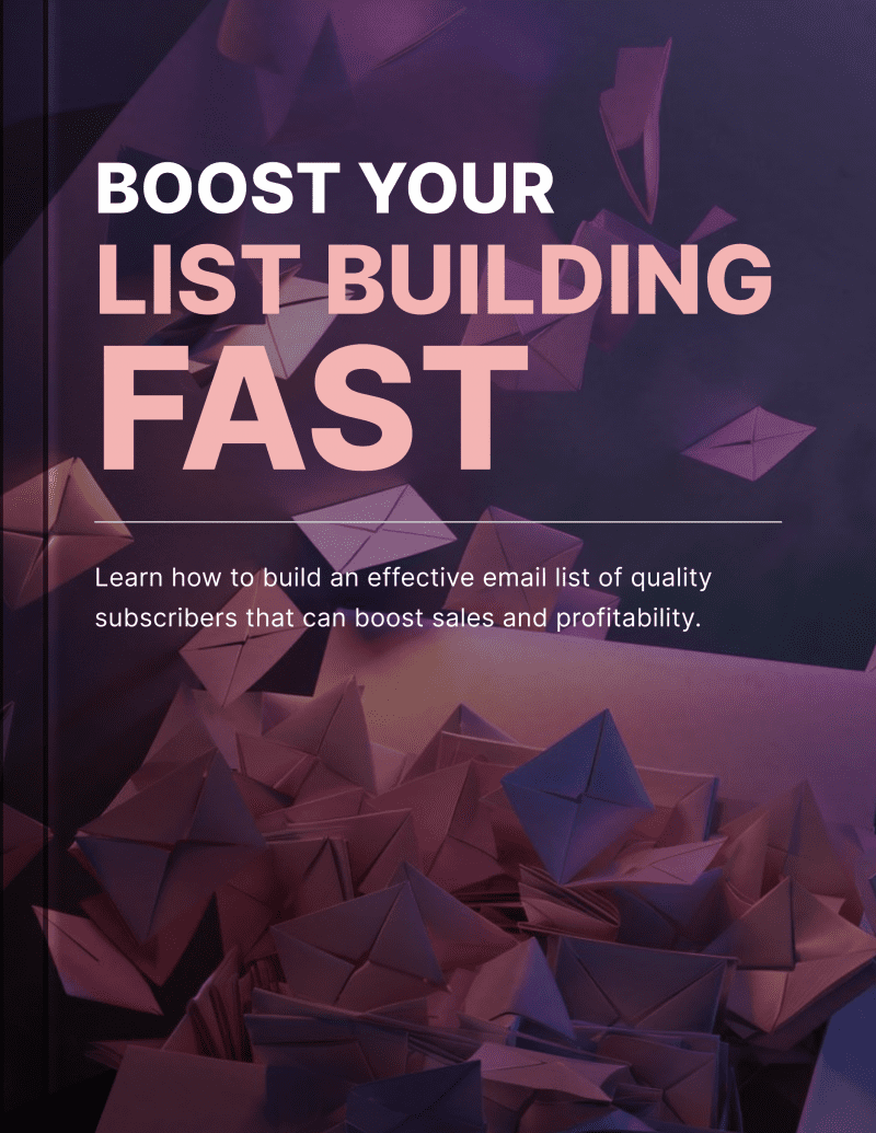 Boost Your List Building Fast